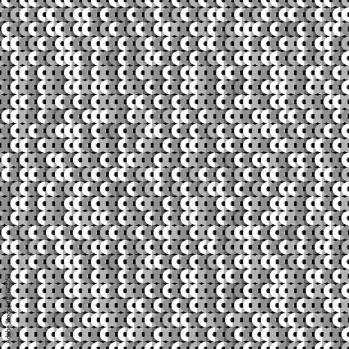Sparkle seamless pattern with silver sequins photo