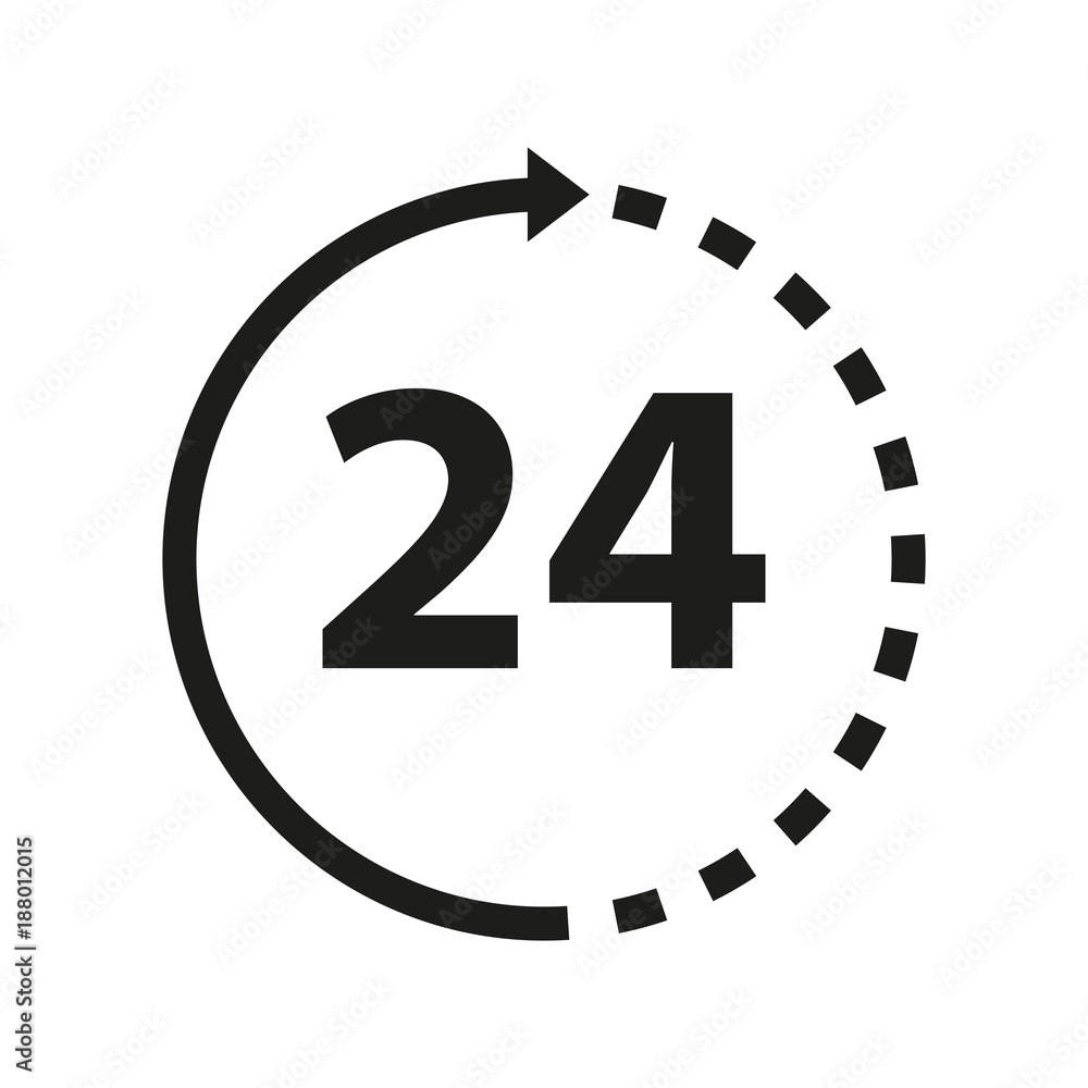 Time 24 icon Time 24 icon