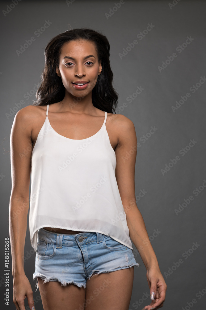 African American Female Fashion Model African American Female Fashion Model