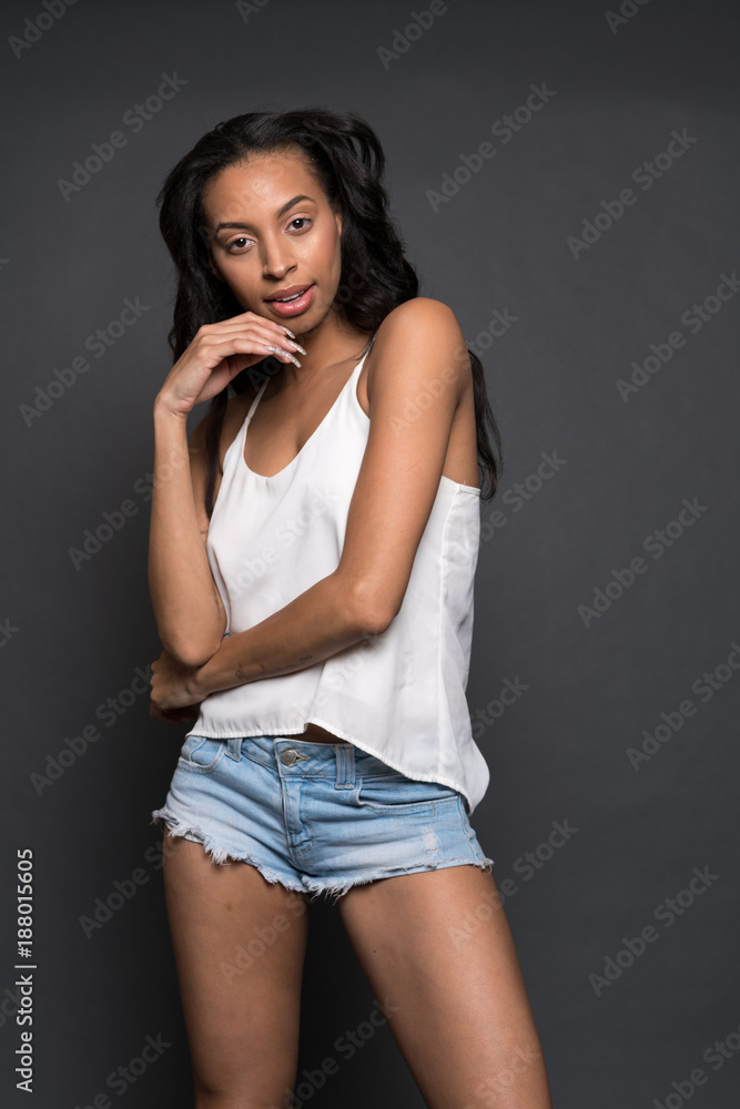 African American Female Fashion Model African American Female Fashion Model
