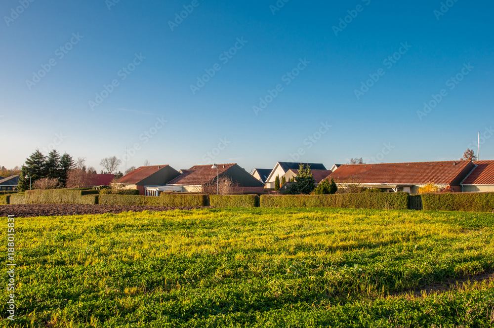 Countryside town in Denmark Countryside town in Denmark