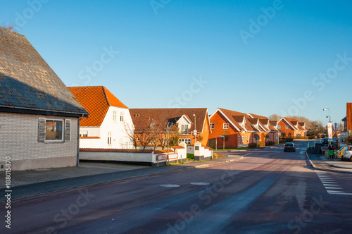 Countryside town in Denmark photo