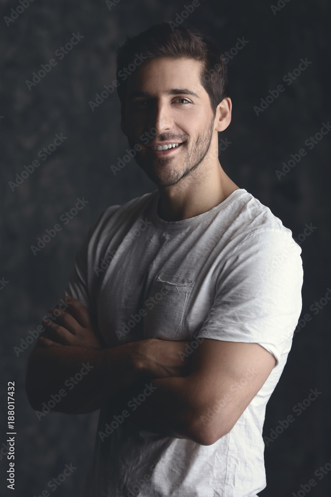 positive young man positive young man
