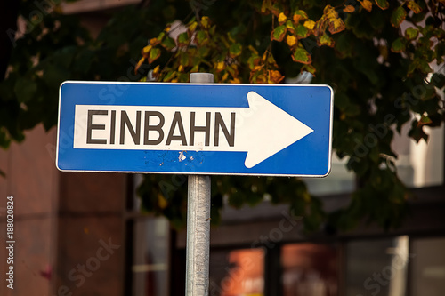 Einbahn