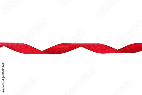 Red ribbon decoration