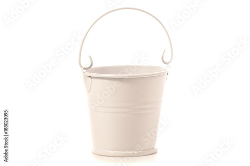 Small white bucket