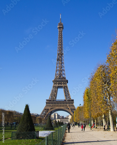 Eiffel Tower in Paris in Autumn © Andrew
