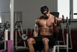 Portrait Of A Fitness Muscular Man