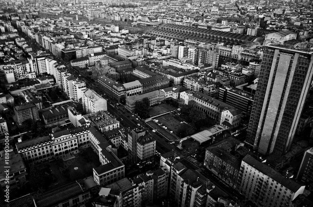 Milano dall'alto Milano dall'alto