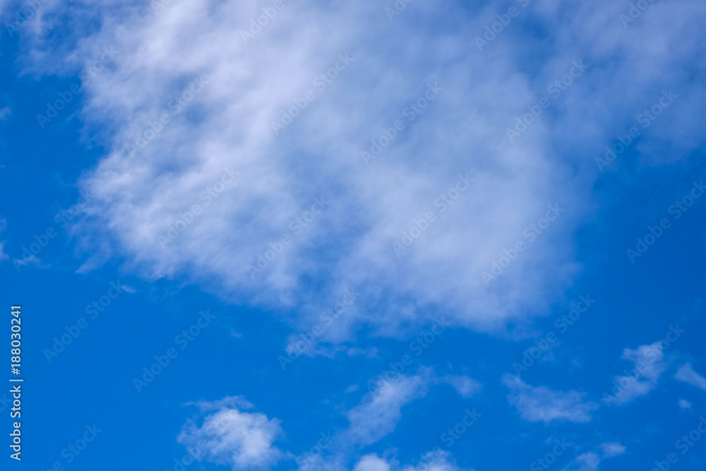 Blue sky clouds background. Beautiful white cloud on blue sky background Blue sky clouds background. Beautiful white cloud on blue sky background