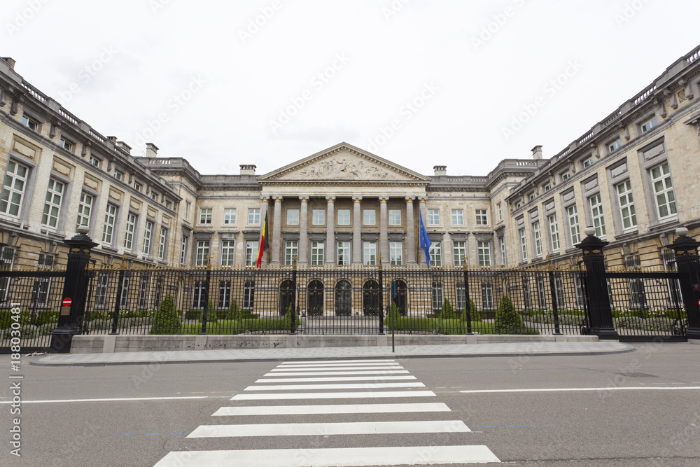 Belgian Parliament In Brussels