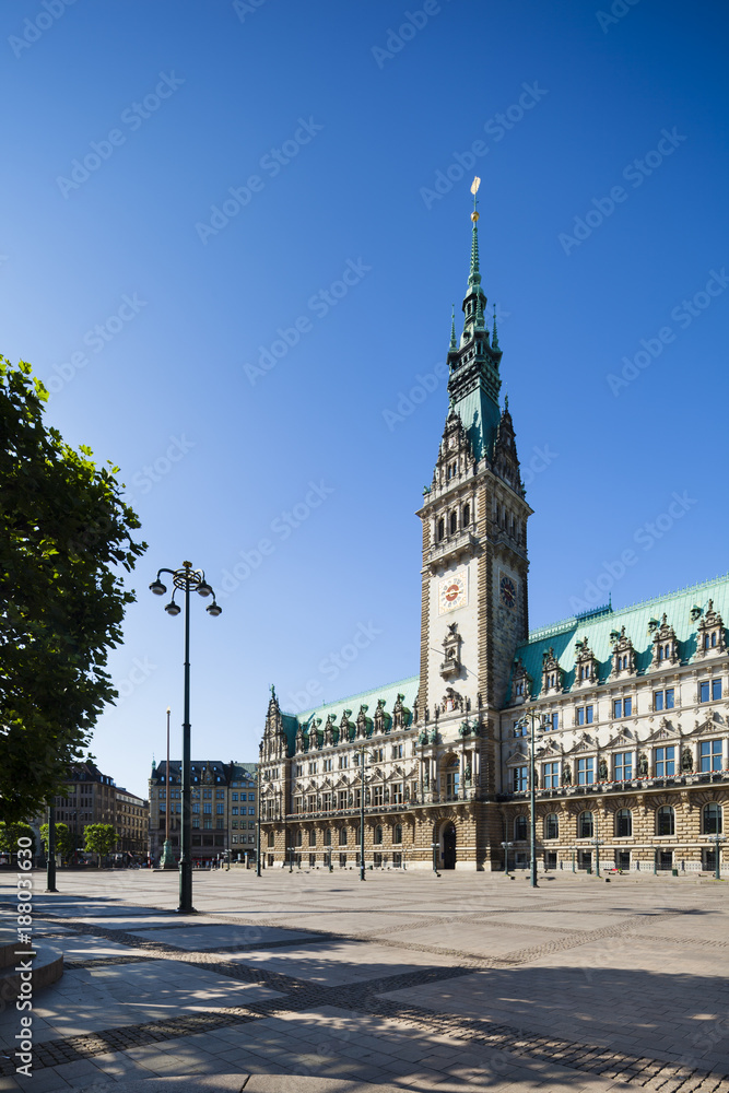 Hamburg Town Hall, Germany
