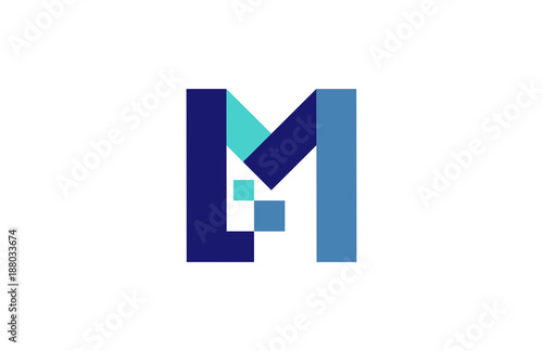 M Digital Ribbon Letter Logo Free Download M Digital Ribbon Letter Logo - GFXLoad
