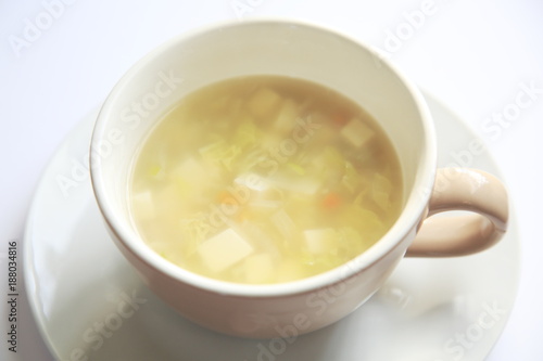 Handmade vegetable Soup