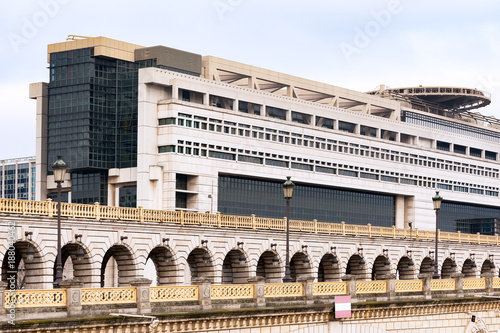 Fotografia Bercy french ministry of finance in Paris, France
