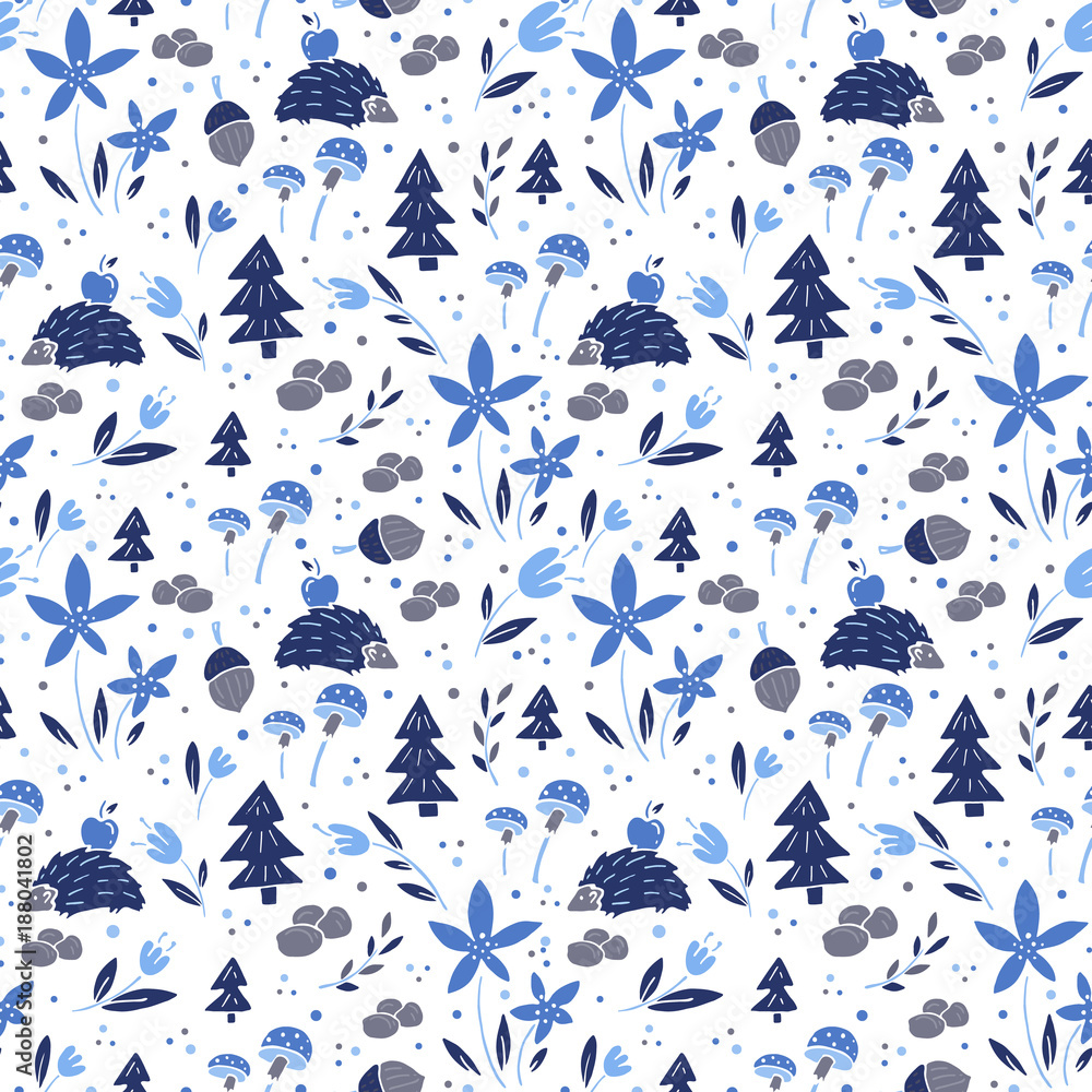 Fototapeta premium Vector seamless pattern