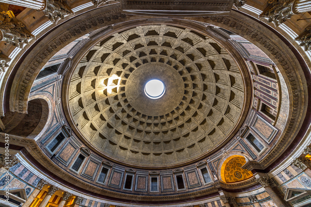 The Pantheon, Rome, Italy.