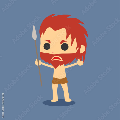 Caveman character vector