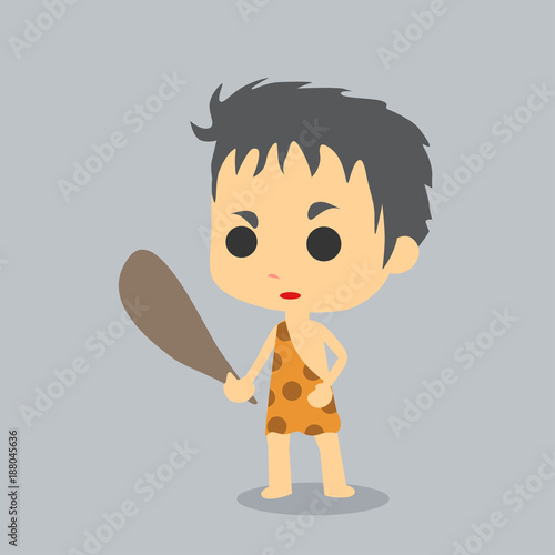 Caveman character vector