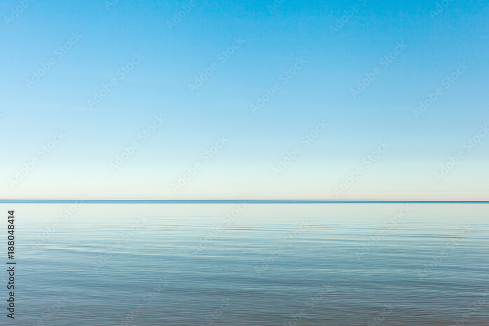 Fototapeta premium Blue Baltic sea.