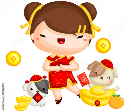 Girl Chinese New Year