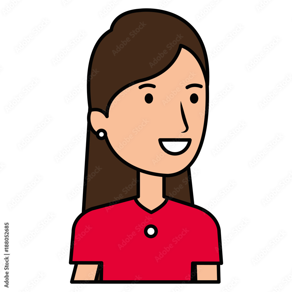 beautiful woman avatar character