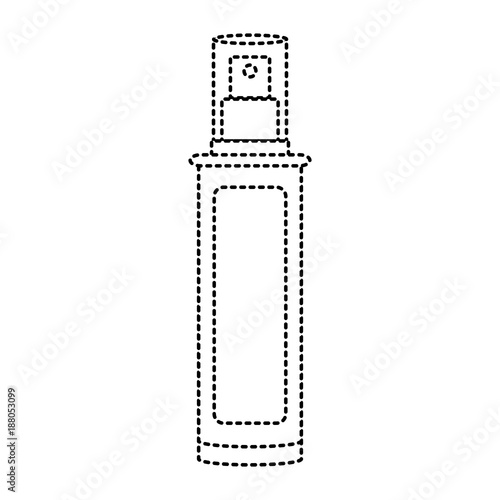 Splash fragrance bottle icon vector illustration graphic design