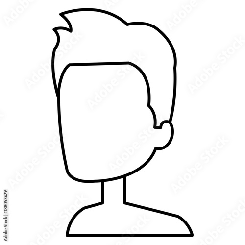 young man shirtless avatar character