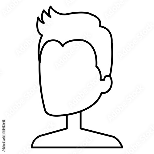 young man shirtless avatar character