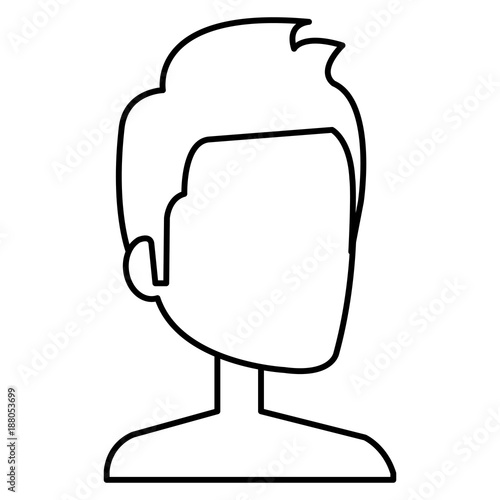 young man shirtless avatar character