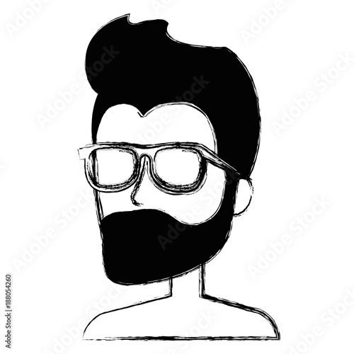 young man shirtless avatar character