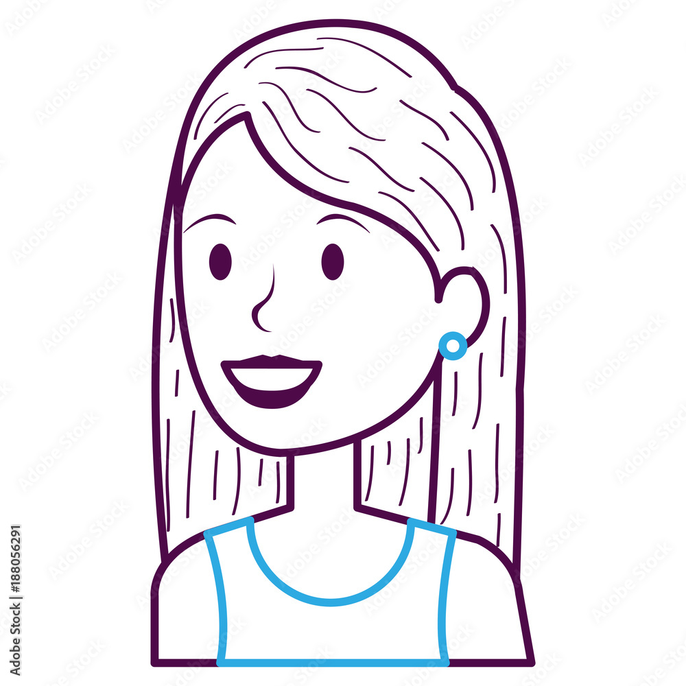 beautiful woman avatar character beautiful woman avatar character