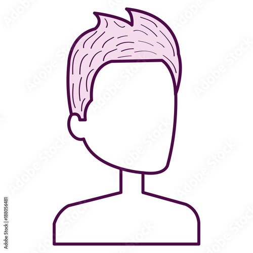 young man shirtless avatar character