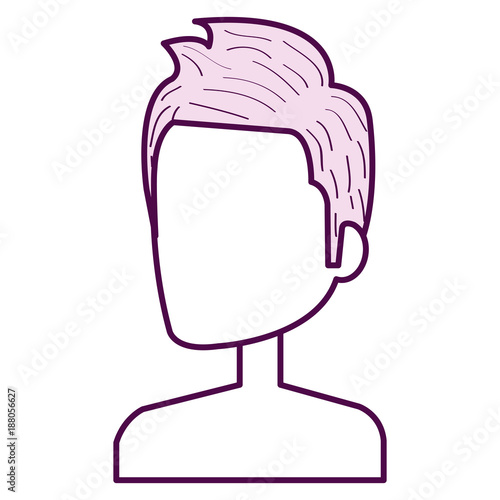 young man shirtless avatar character