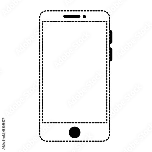 smartphone device isolated icon