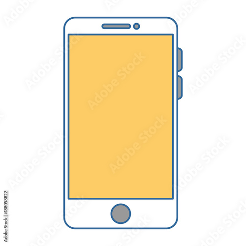 smartphone device isolated icon