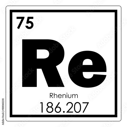 Rhenium chemical element