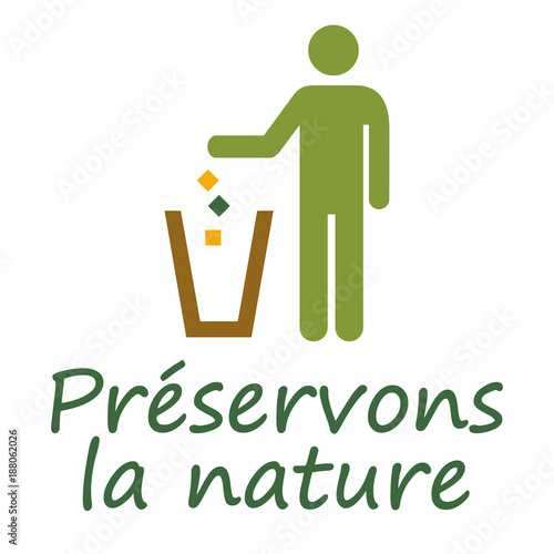 Logo préservons la nature.