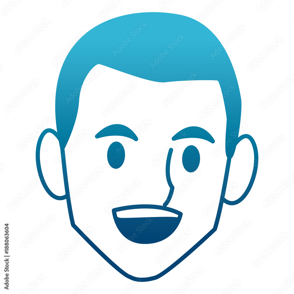 Man profile cartoon icon vector illustration graphic design Man profile cartoon icon vector illustration graphic design