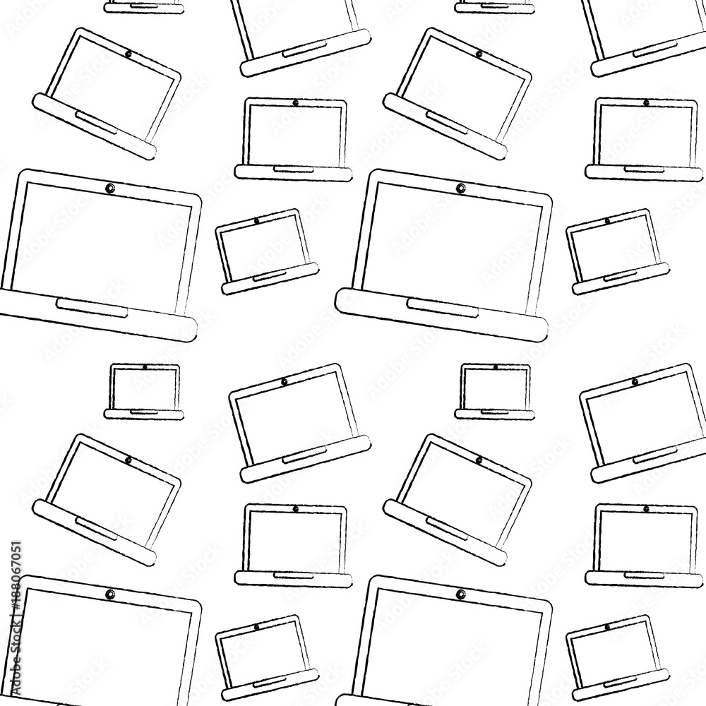 laptop computer pattern image laptop computer pattern image