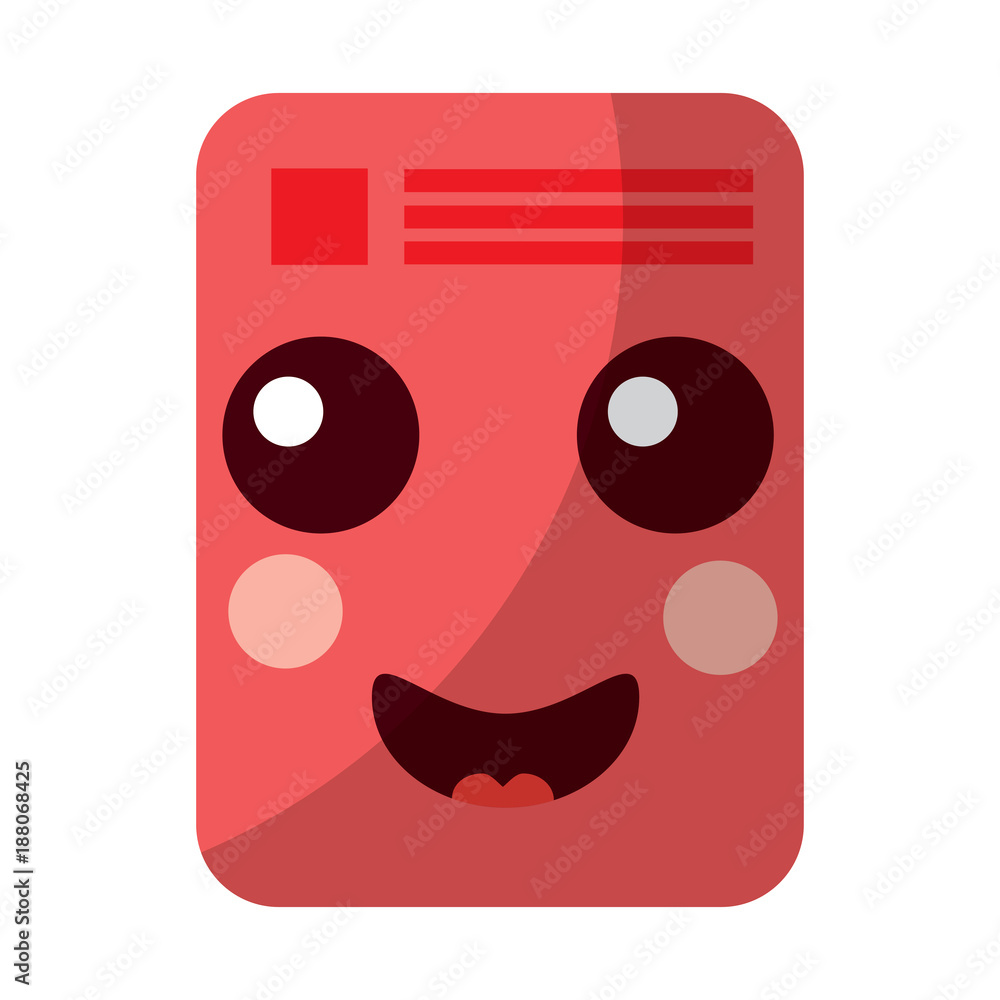 paper document kawaii character note paper document kawaii character note