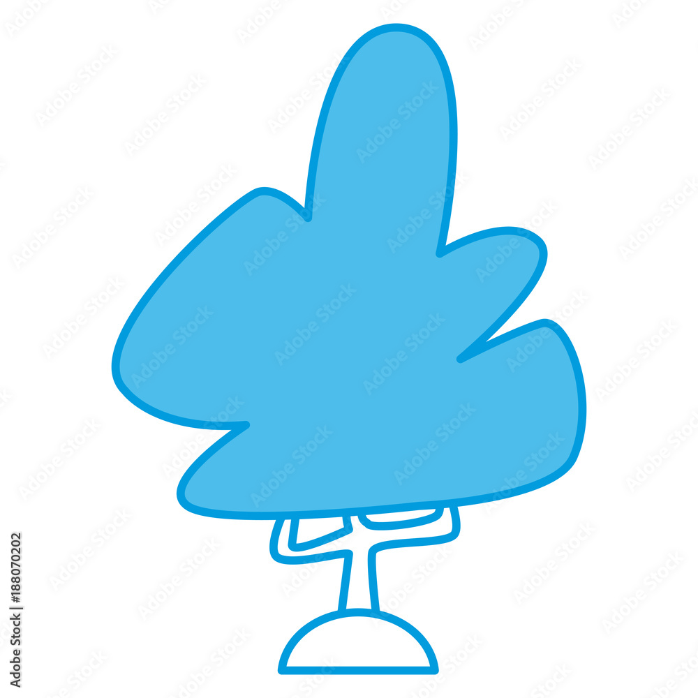 Fototapeta premium Abstract tree symbol icon vector illustration graphic design
