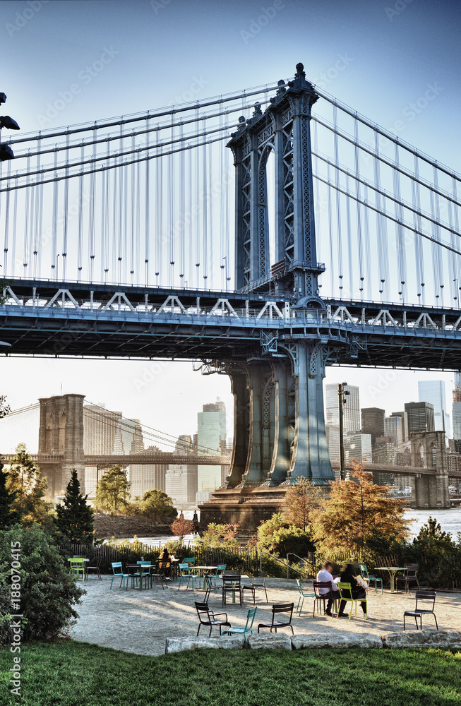 Obraz premium Manhattan Bridge.