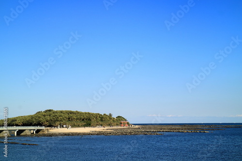 Obraz na płótnie 冬の青島 日南海岸 w salonie