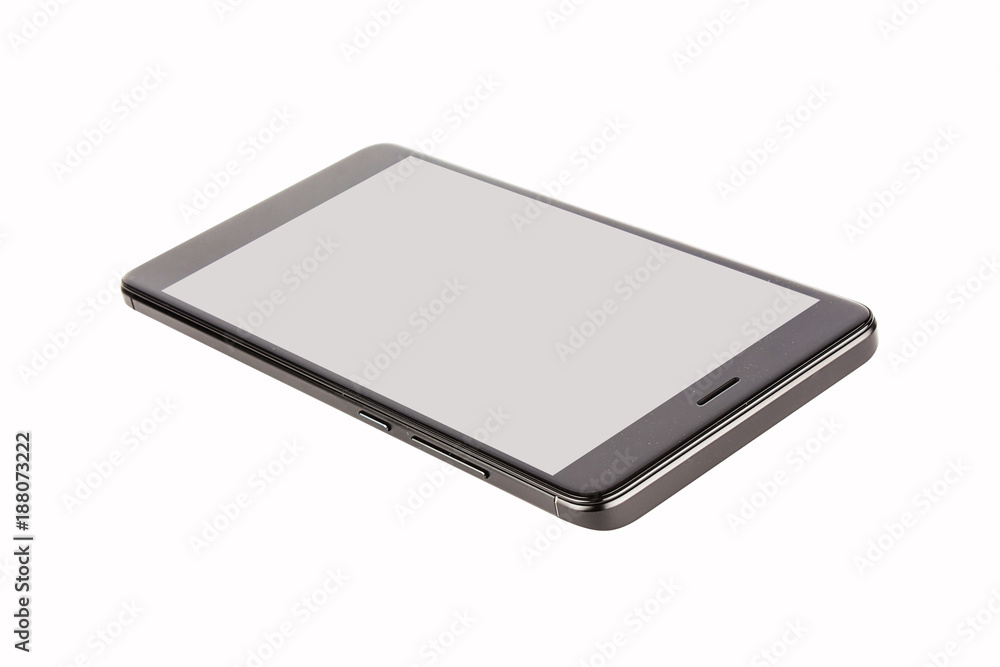 Black isolated smart phone Black isolated smart phone