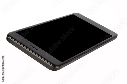 Black isolated smart phone