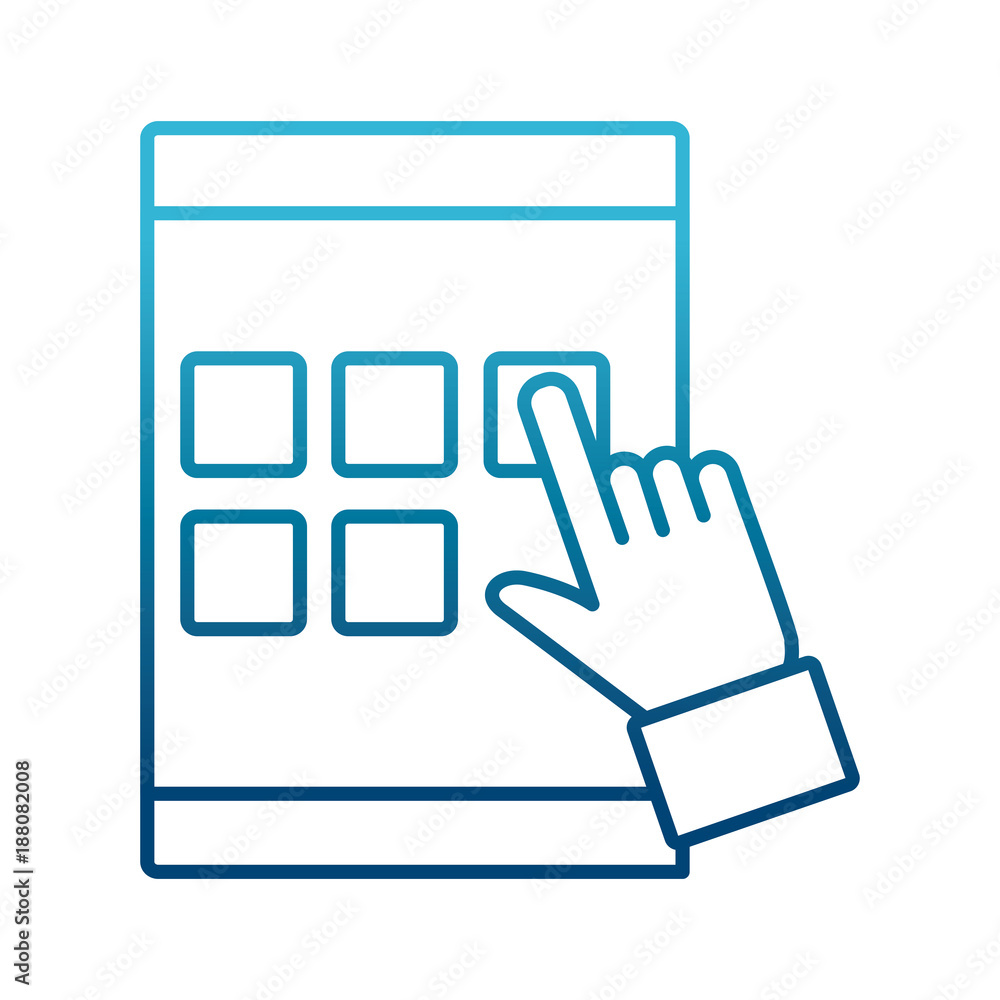 Tablet apps symbol icon vector illustration graphic design Tablet apps symbol icon vector illustration graphic design
