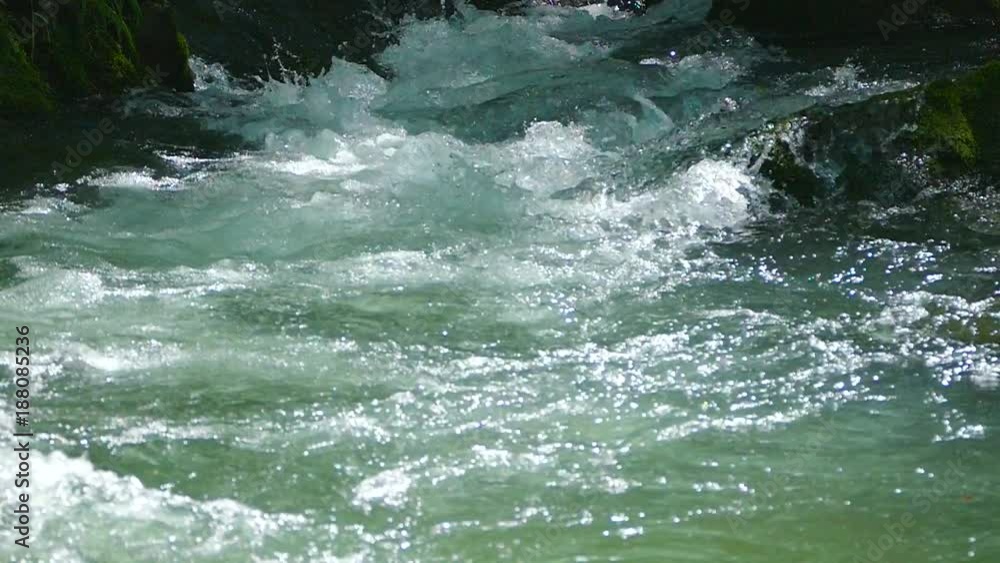 water in a fast mountain stream water in a fast mountain stream