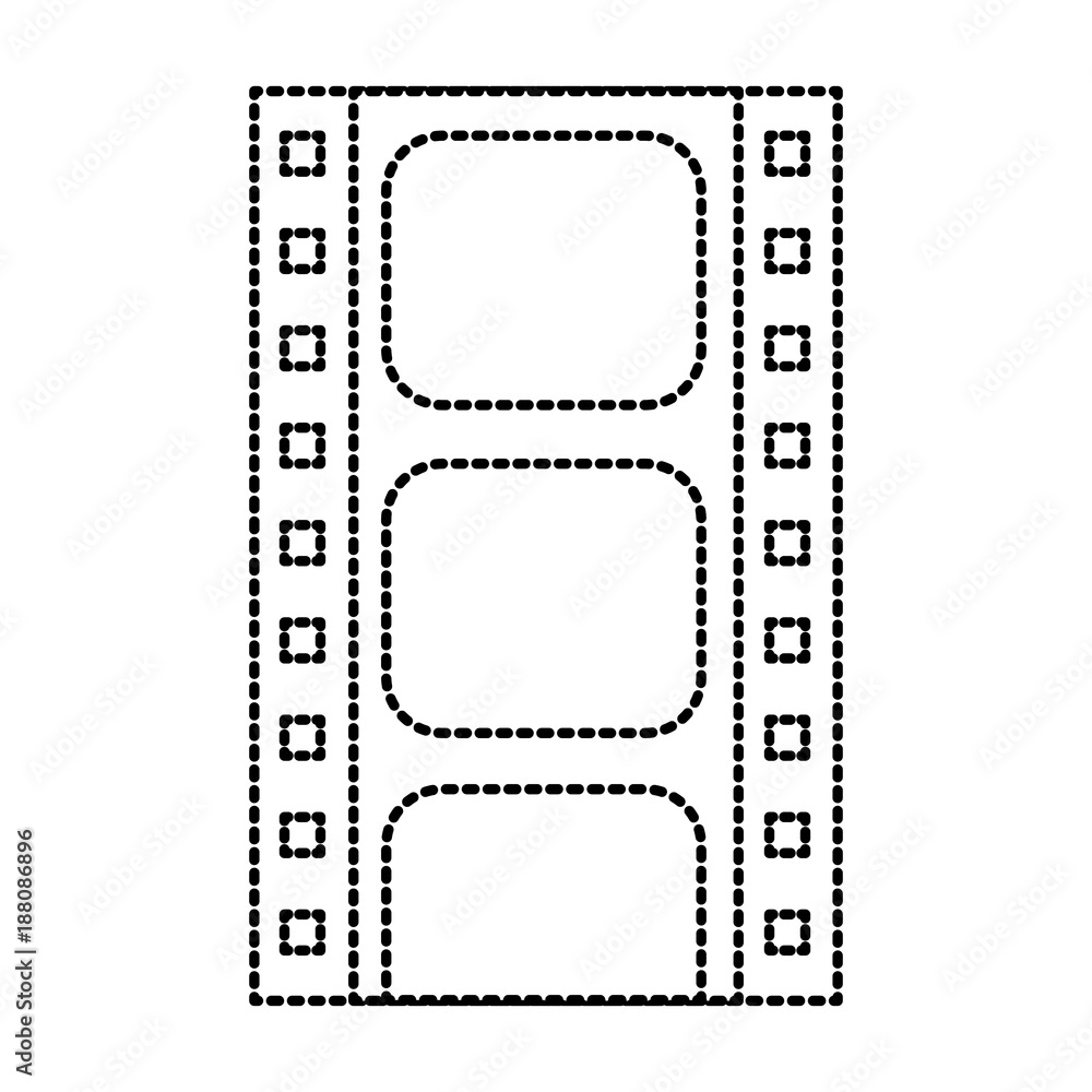 Movie reel symbol icon vector illustration graphic design Movie reel symbol icon vector illustration graphic design