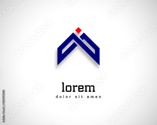 Photography Abstract Vector Logo Design Template